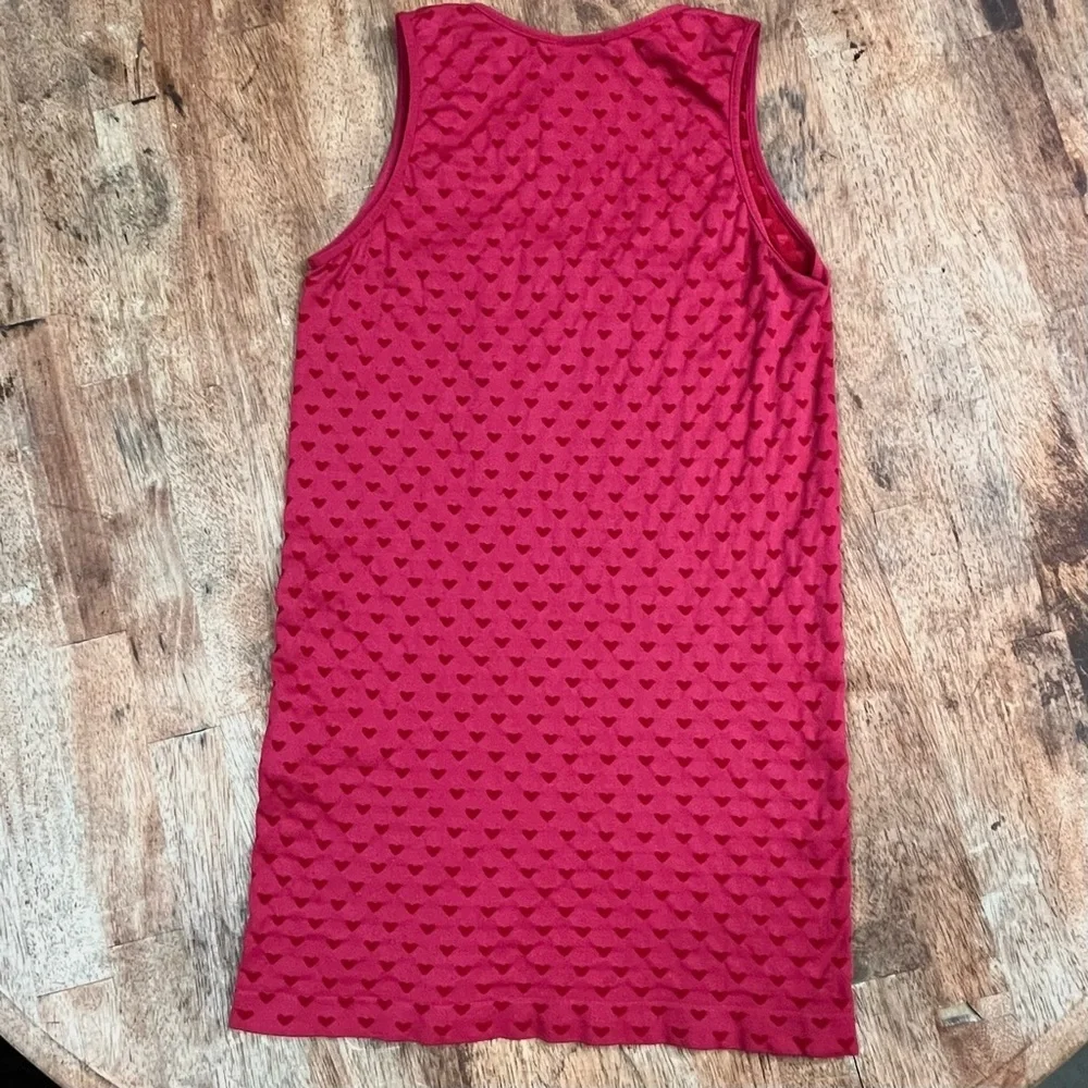 NWT Marika Stretch Workout Tank Heart Pattern‎